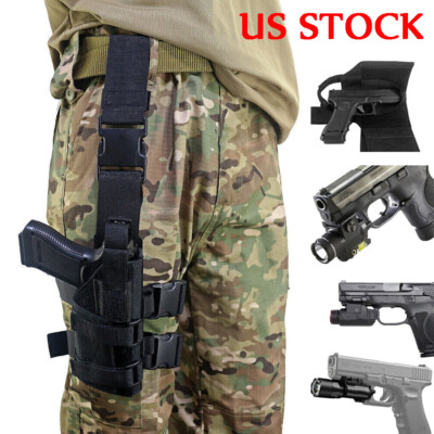 USA Tactical Drop Leg Gun Holster Adjustable Thigh Gun