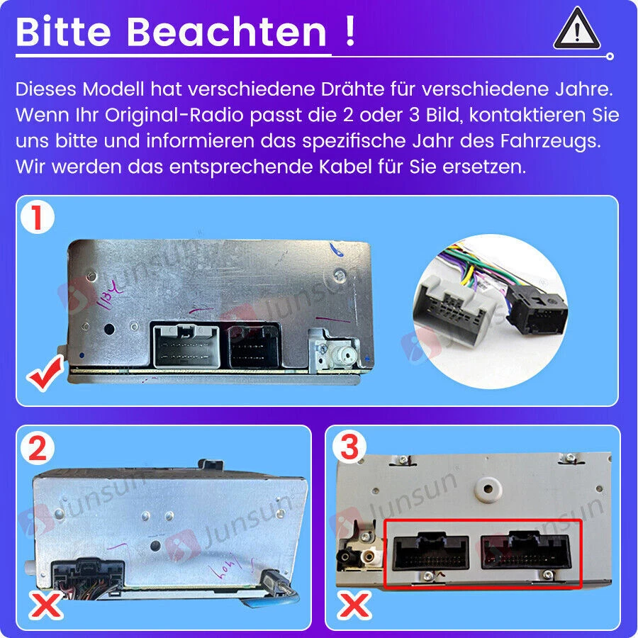 4+64GB Für Ford Fiesta 2008-2016 Android 14 Carplay Autoradio GPS Navi BT WIFI - Bild 2 von 4