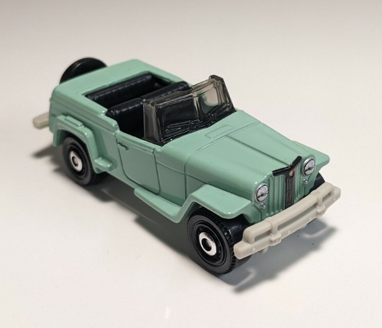 2021 Matchbox Light Green 1948 Willys Jeepster 1:64 Diecast