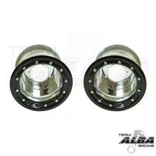 TRX 450r 400ex Rear Wheels  Beadlock  9x8 3+5 4/110  Alba Racing  PB