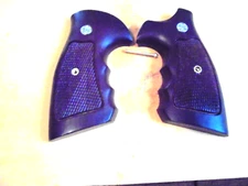 Target Grips & Screw for S&W Model K Fame Square Butt Revolvers (Very Nice)