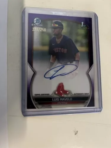 Luis Ravelo 2023 Bowman Chrome Auto - 221/250