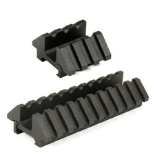 45 Degree Offset Double Side 3 and 10 Slots Scope Mount Weaver Picatinny Rail