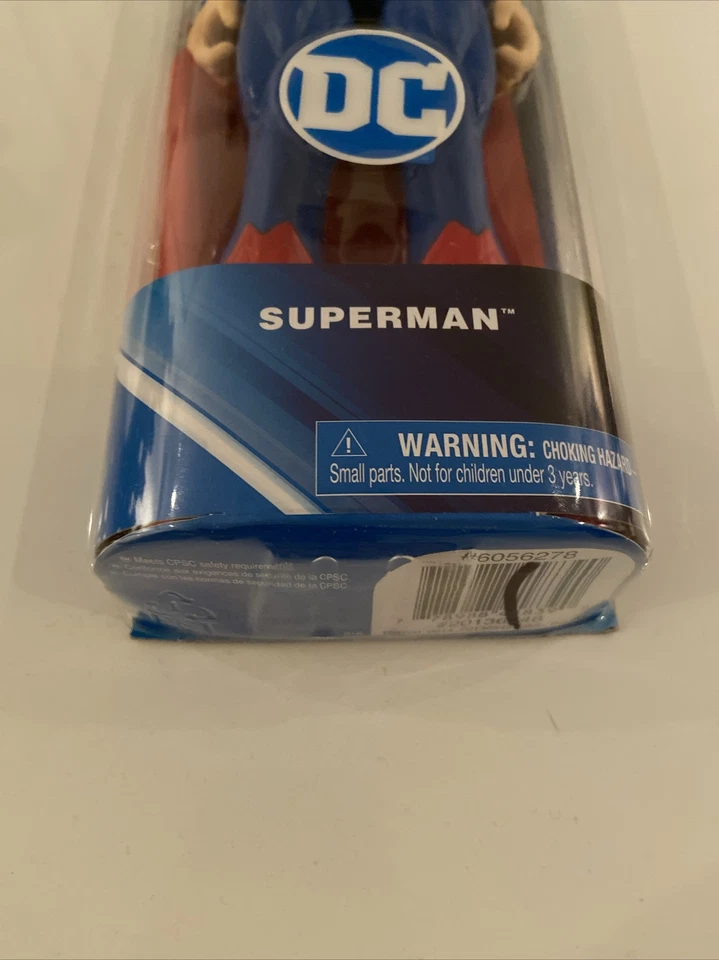 DC Comics Large 12-Inch SUPERMAN Action Figure Superman Toy NEW - Image 2 of 4