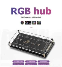 10 RGB / ARGB Strip Controller Hub Splitter for Desktop Computer PC 5v 3pin ARGB