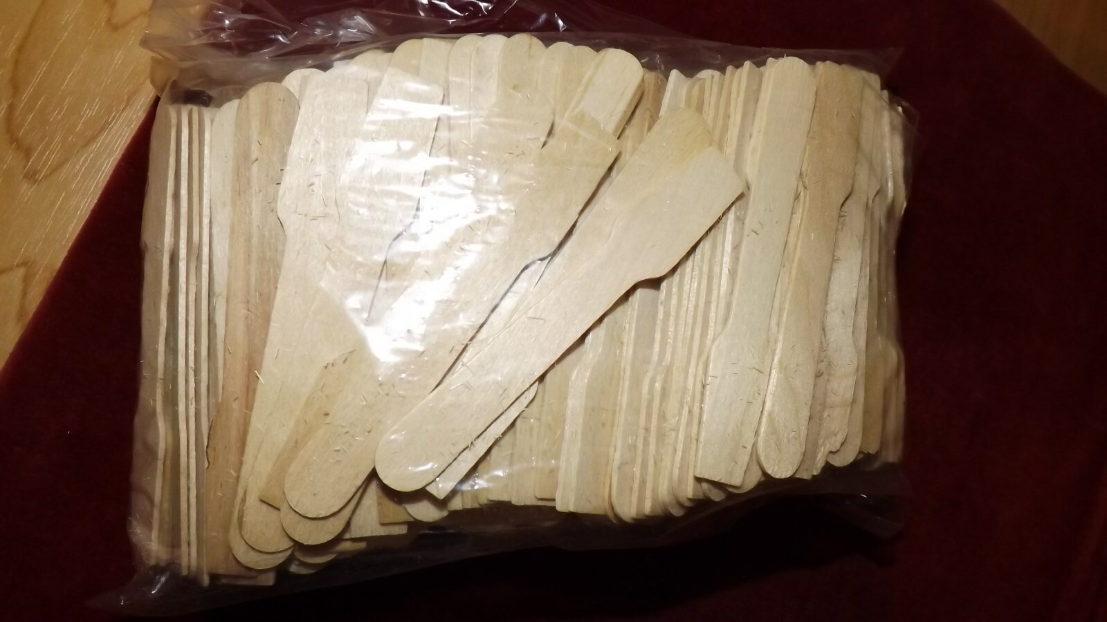 Eislöffel aus Holz BIO Einweg - 9,5cm - Eisspaten Kompostierbar 500 -10000 St