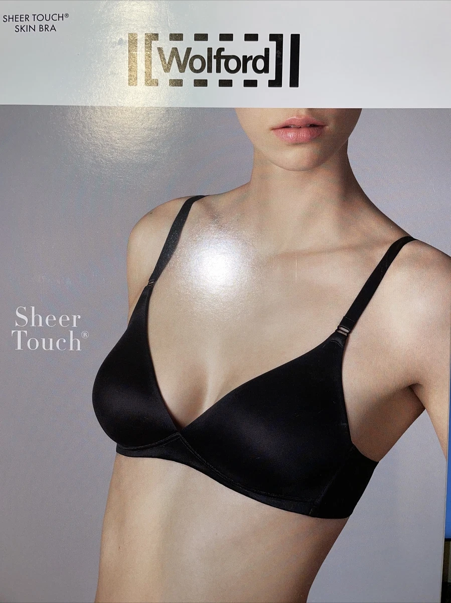 Wolford Sheer Touch Skin Bra Size 80C USA: 36C Color: Rosepowder Style  69703 -07