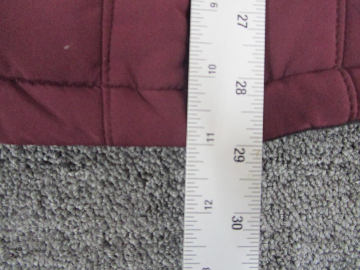 Zeroxposur Puffer Jacket Coat Womens XL Purple Full Zip Zeroxposur Puffer Jacket Coat Womens XL Purple Full Zip