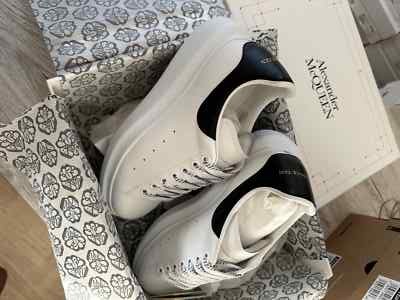 【初版】 ALEXANDER McQUEEN Alexander McQueen Sneakers White, Black Red Heart Women's EU 39 | eBay