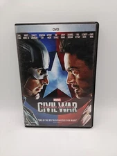 CAPTAIN AMERICA CIVIL WAR DVD Used No Slipcover