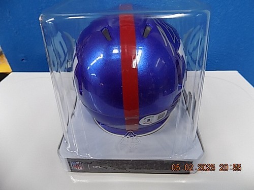 Rodney Hampton Autographed Signed New York Giants Mini Helmet COA Beckett - Picture 7 of 8