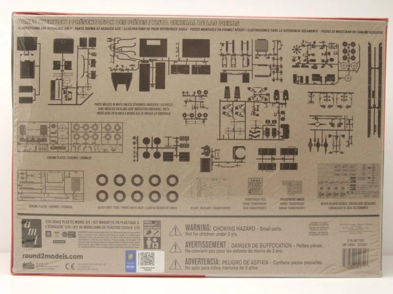 GMC Generale Semi Trattore 1976 Coca Cola Kit Modellismo Plastica Auto 1:25 AMT - Immagine 2 di 4