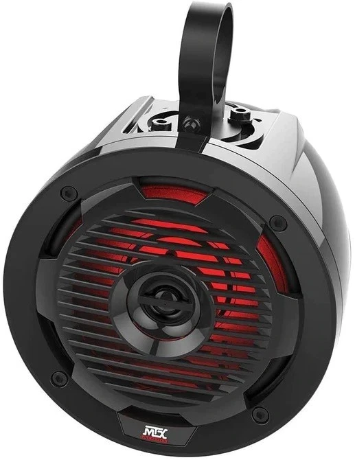 Kit de audio UTV universal MTX UNI-2-MUDBTRC y 4 altavoces con jaula antivuelco con amplificador Foto 2 de 4