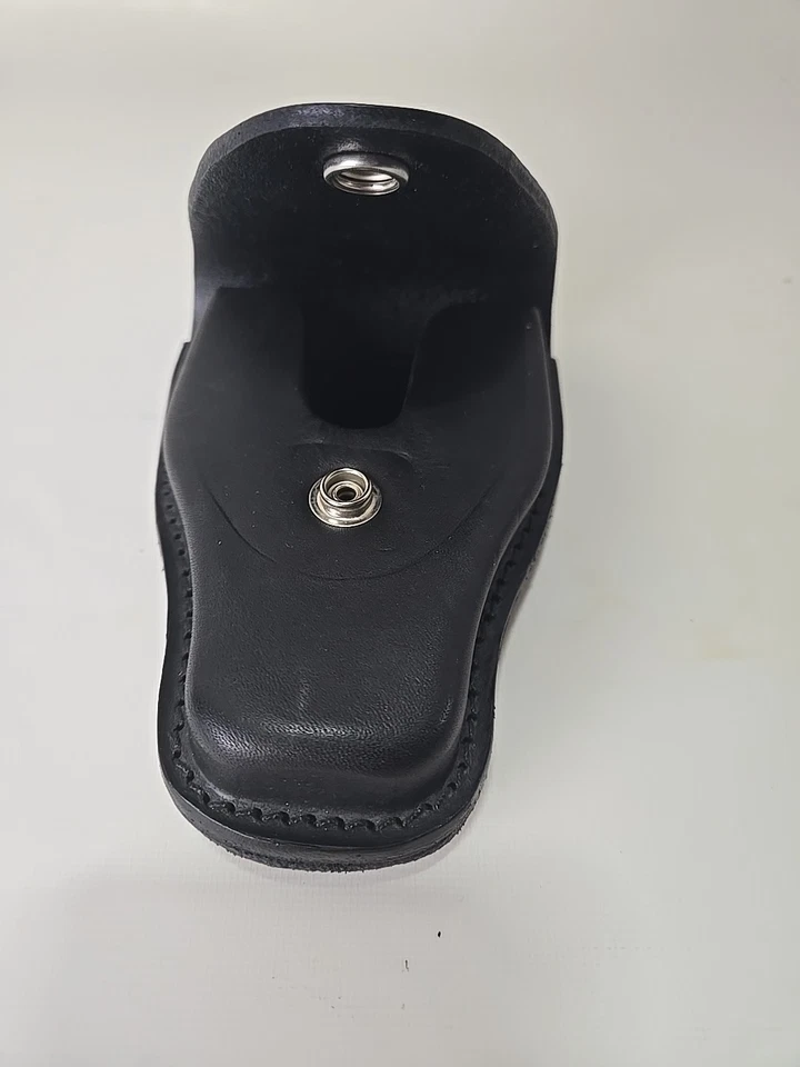 Estuche para esposas de cuero Boston 5518-1 negro (16H) BL2004 Foto 3 de 4