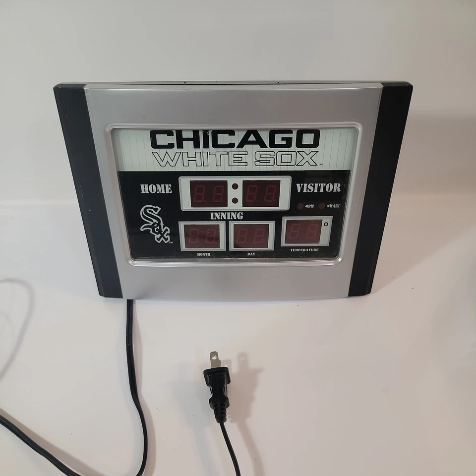 Chicago White Sox Digital Alarm Clock - Image 4 of 4