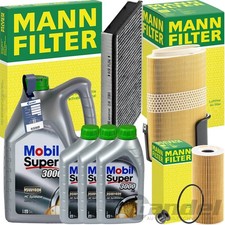 MANN FILTERSET+MOBIL 5W-40 ÖL passend für PORSCHE BOXSTER+CAYMAN 987 2.7-3.4 S MANN FILTERSET+MOBIL 5W-40 ÖL passend für PORSCHE BOXSTER+CAYMAN 987 2.7-3.4 S