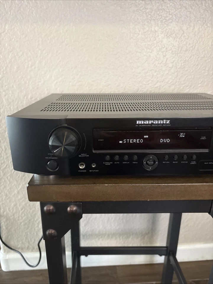 Marantz NR1402 5.1 Slimline Low Profile Surround Stereo Receiver Tested Works - Image 2 of 4