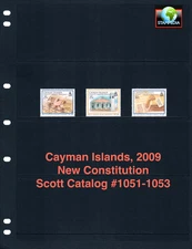1/3 off $3.75 Scott Value - 2009 CAYMAN ISL Equality Constitution CV MNH NH UMM