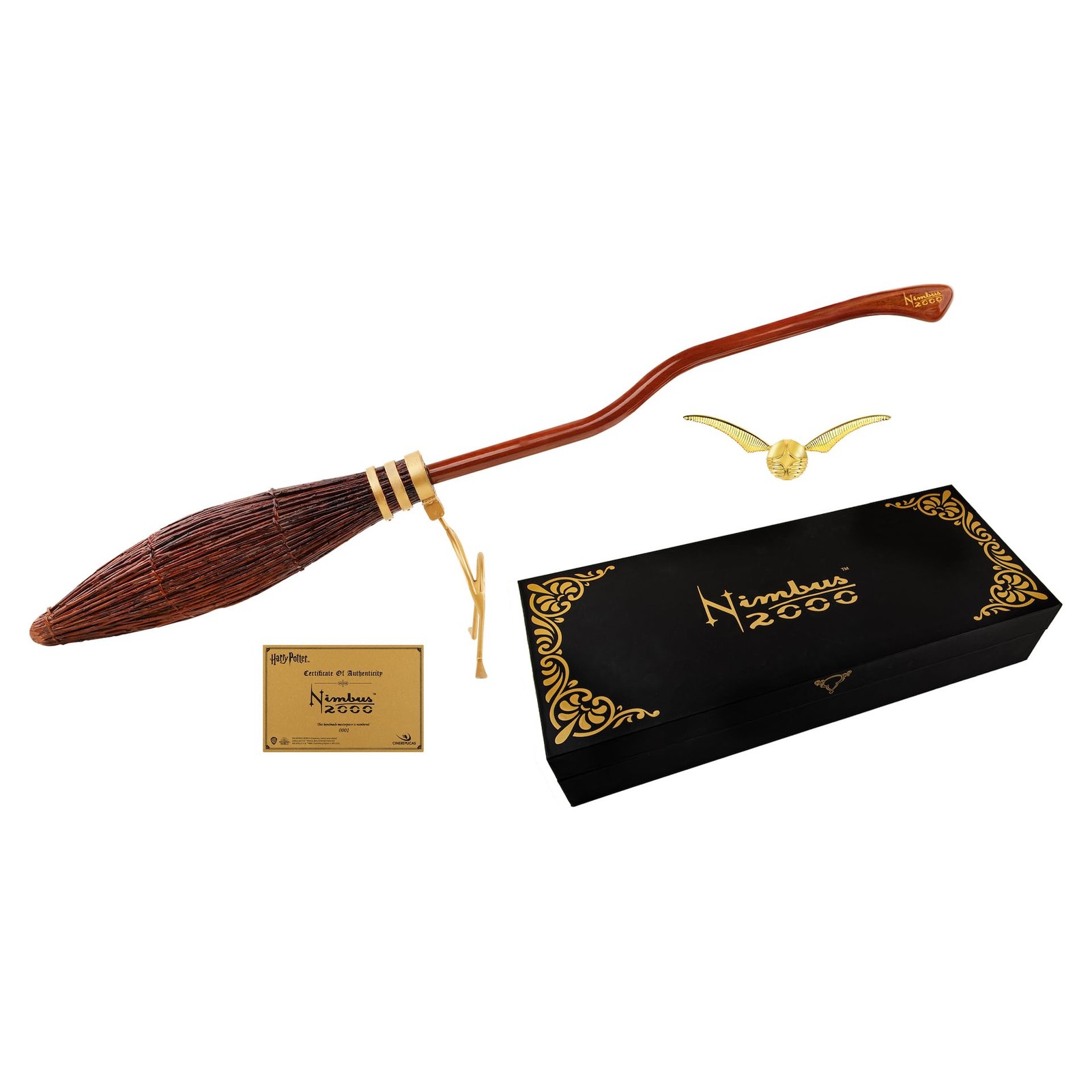 Cinereplicas Harry Potter - Nimbus 2000 Junior 1:2 Maßstab Replik - Offizielle L