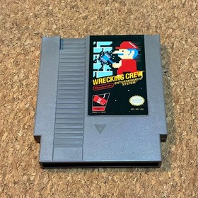 NES WRECKING CREW North American version WRECKING CREW