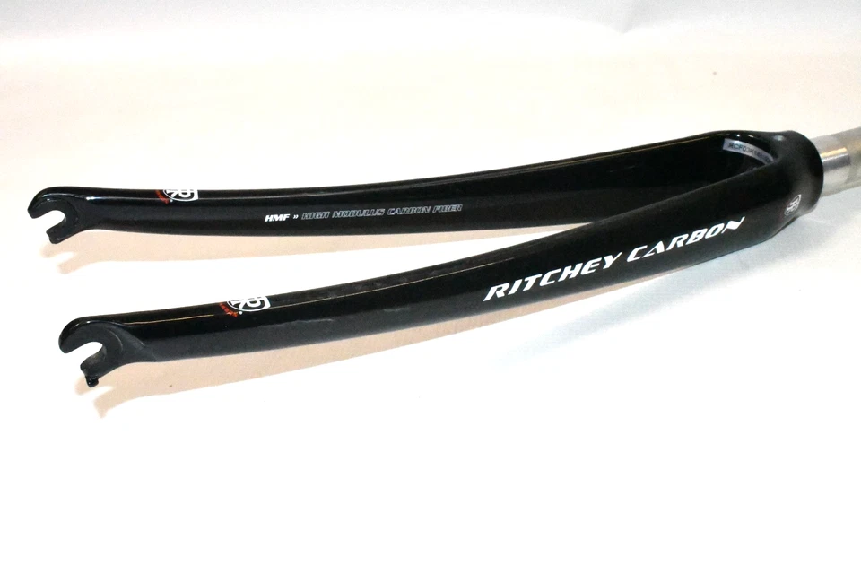 Ritchey Carbon Road Fork 700C 1 1/8 Threadless 300mm Alloy Steerer Black - Image 2 of 4