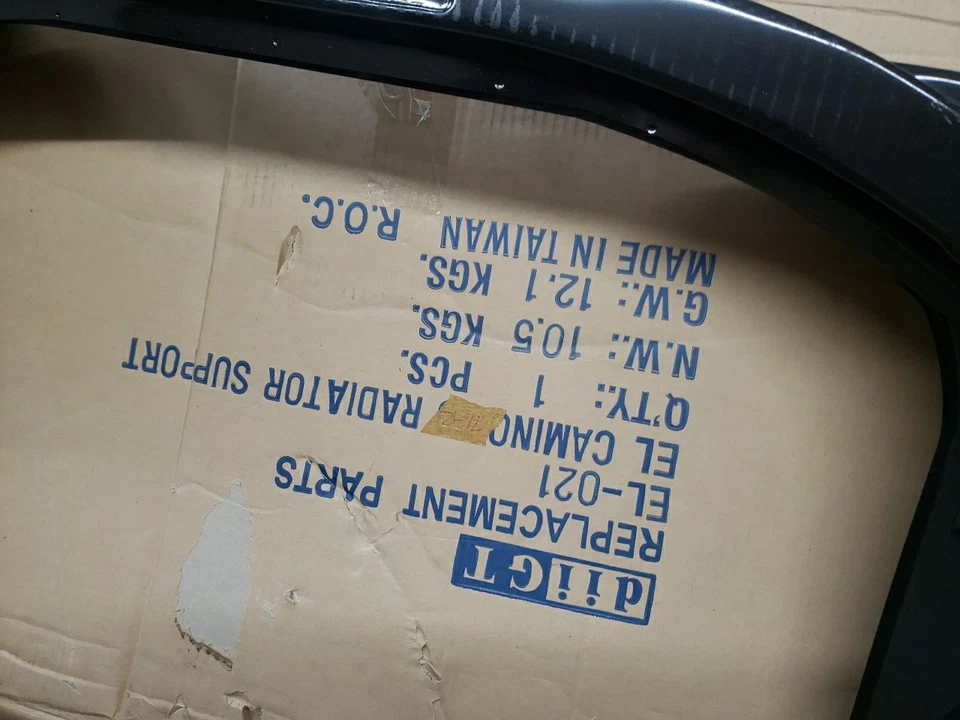 Dynacorn EL-021 1971-72 Chevelle/El Camino Radiator Support - Image 3 of 4