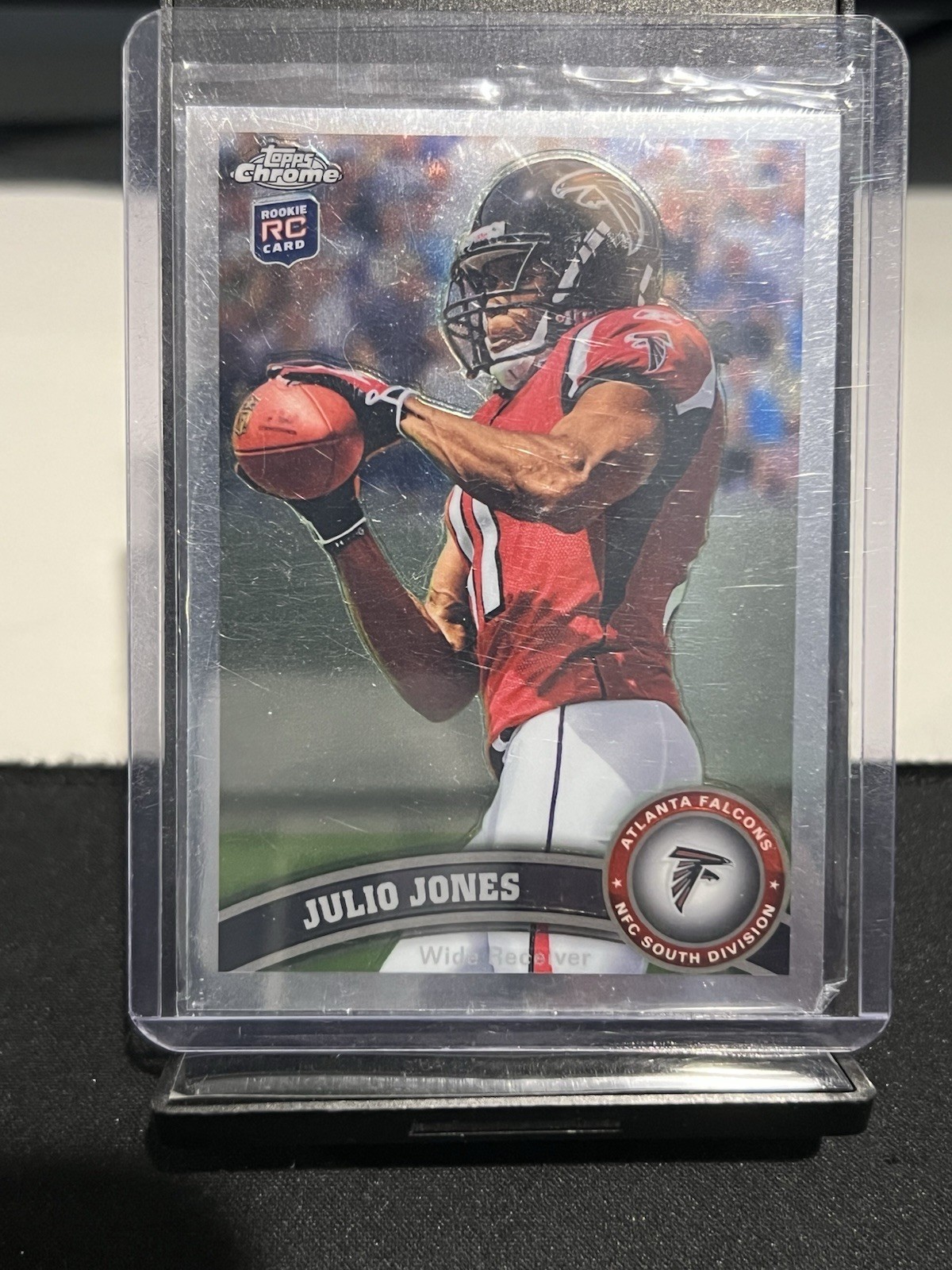 2011 Topps Chrome - Julio Jones #131 Ball at chest (RC)