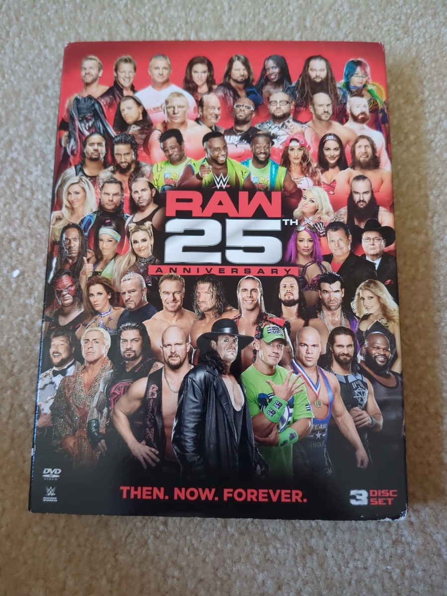 WWE DVD RAW 25th anniversary 