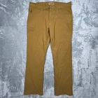 Eddie Bauer Travex Pants Mens 38x30 Brown Performance Hiking Travel 5-Pocket