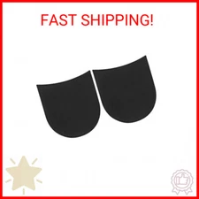 Shoe Repair Rubber Heels - Boot Heel Replacement 1/4 Inch (6.5mm) Thick, 1 Pair