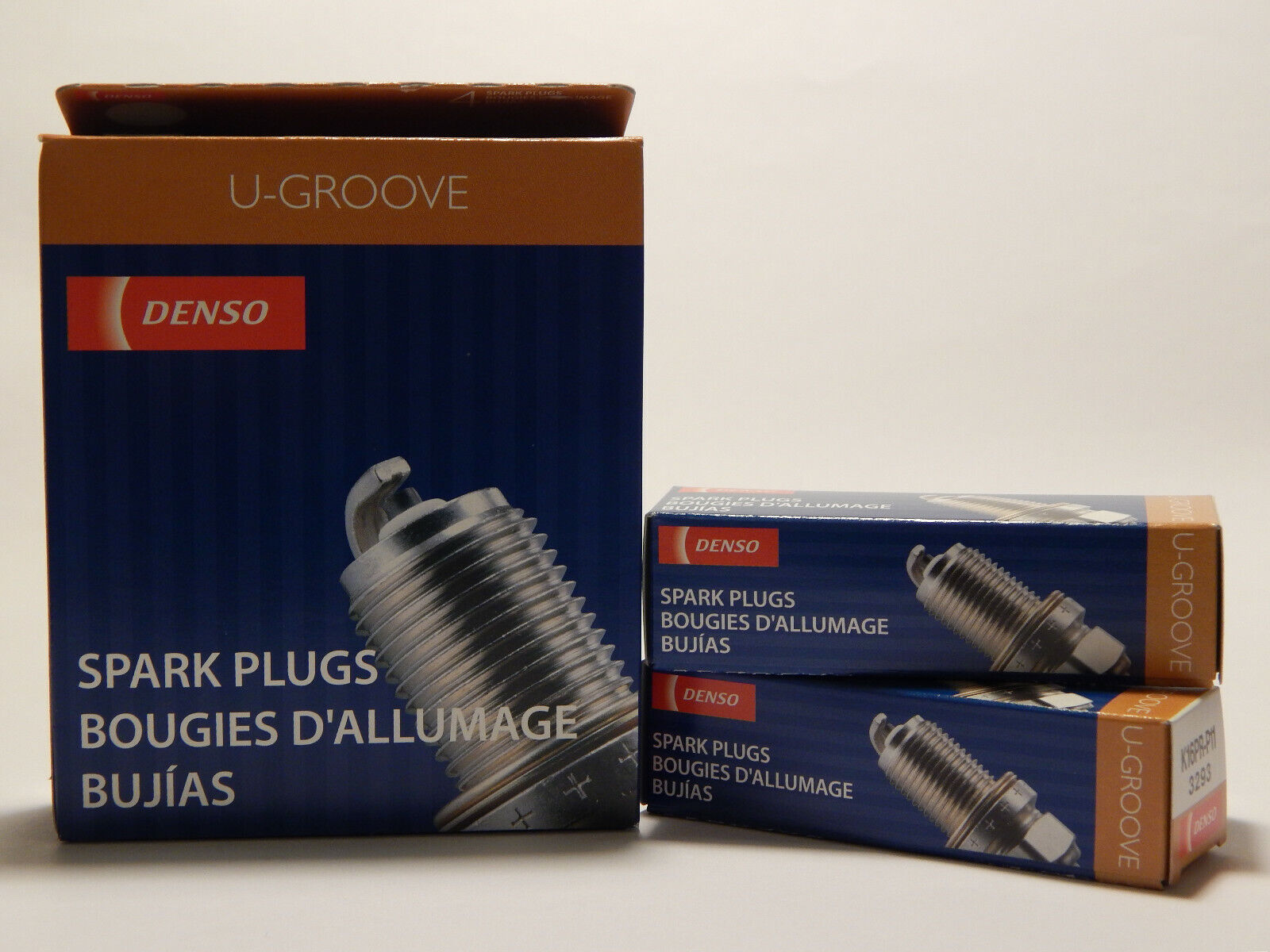 DENSO # 3139  U-GROOVE - Standard Spark Plugs - K20R-U11 - 6pc new 