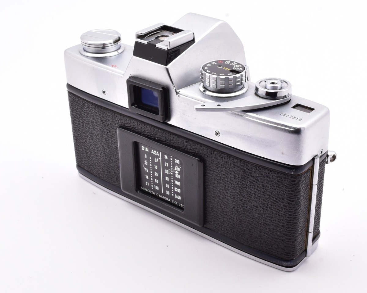 minolta SRT 昭和レトロ フィルムカメラ Minolta SRT 102 Silver 35mm SLR Film Camera Body with Body