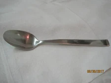 Vintage Retroneu 18/8 stainless oval Soup Spoon spoon Ridge