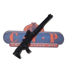 GI Joe Figure Accessory ( shinny black )  Assault ShotGun Shot Gun