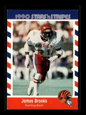 1990 Asher Candy Stars 'n Stripes #5 James Brooks