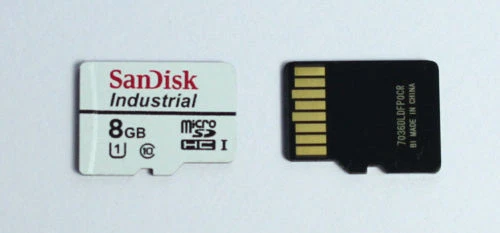 Micro SD Sandisk Temperature Industriali 8GB classe 10 con Adattatore SDHC SDXC - Immagine 4 di 4