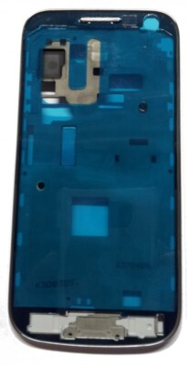 Frontrahmen für Samsung Galaxy S4 Mini LTE i9195 in silber