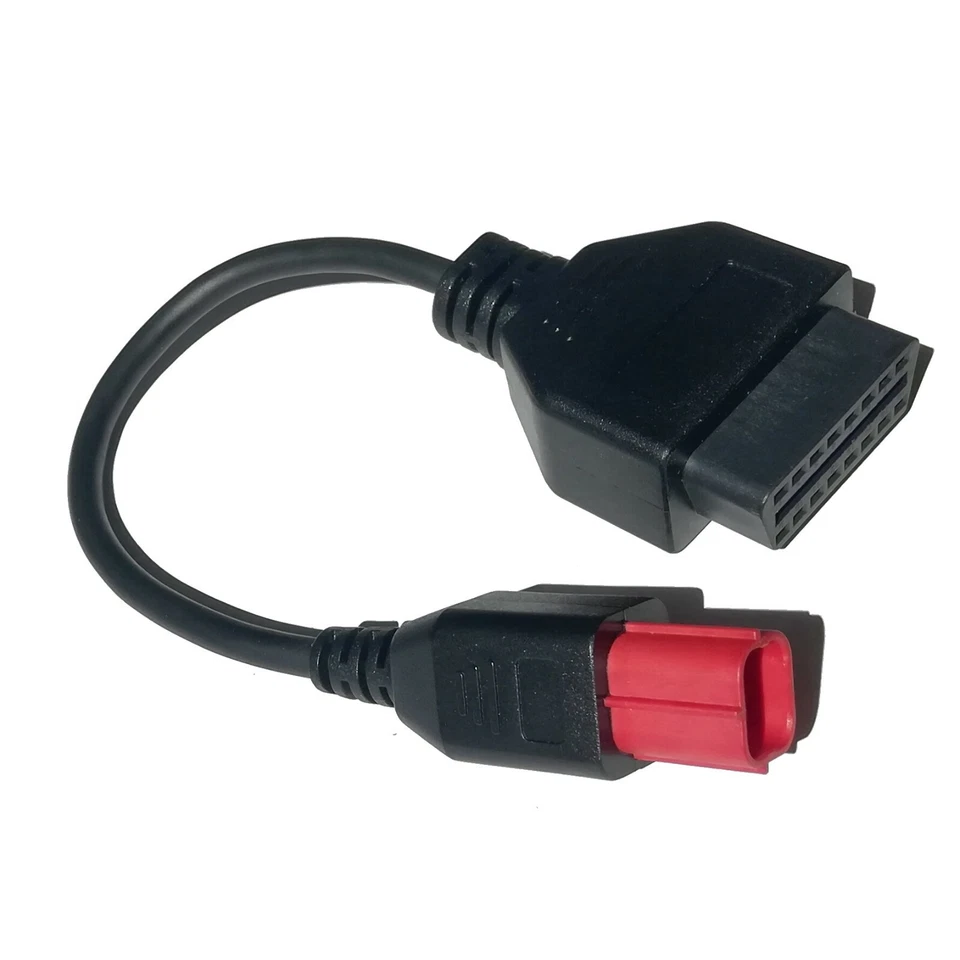 Adaptador Euro5 6 pines moto moto moto diagnóstico KTM Moto Guzzi Piaggio Vespa Honda #01 - Imagen 2 de 4