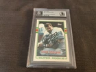 1989 TOPPS CHRIS SPIELMAN AUTOGRAPH CARD DETROIT LIONS BECKETT AUTHENTIC