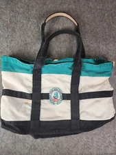 Vintage Gitano Shore Patrol Nautical Wave Small Tote Bag