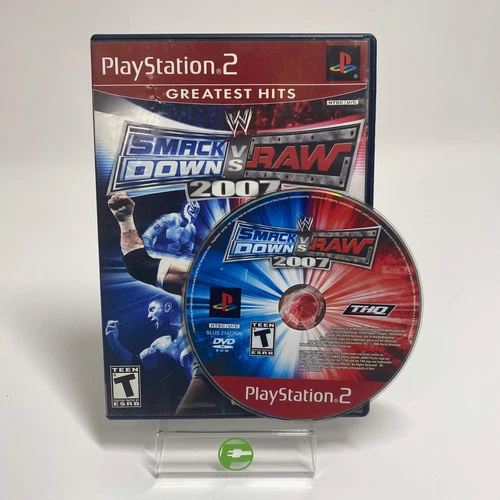 WWE Smackdown vs. Raw 2007 (Sony PlayStation 2 PS2, 2006)
