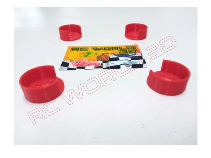 QUADCOPTER BRUSHLESS MOTOR MOUNT/BASE PROTECTOR 4PCS 3D PRINTED PLA HI-PRO - Image 4 of 4