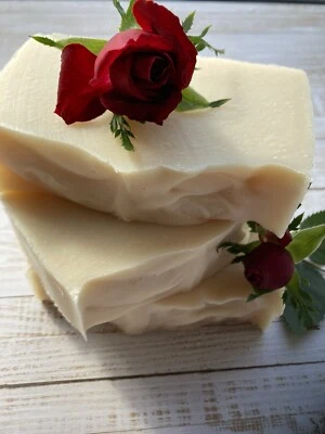 Old-Fashioned Rose-Tallow Soap/Rose -Historical Soap/Natural Soap Bar