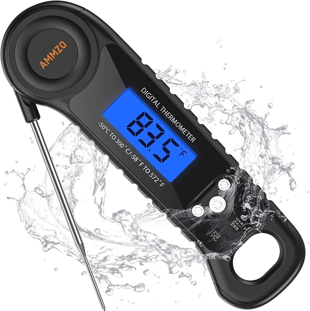 Meat Thermometer Digital Fast Instant Read Food Thermometer for Cooking  BBQ Gri