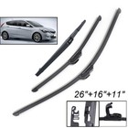 <!--F#f_0-->3x Front Rear Windscreen Wiper Blades Set For Hyundai Accent RB Hatch 2011-2017.<!--F/-->