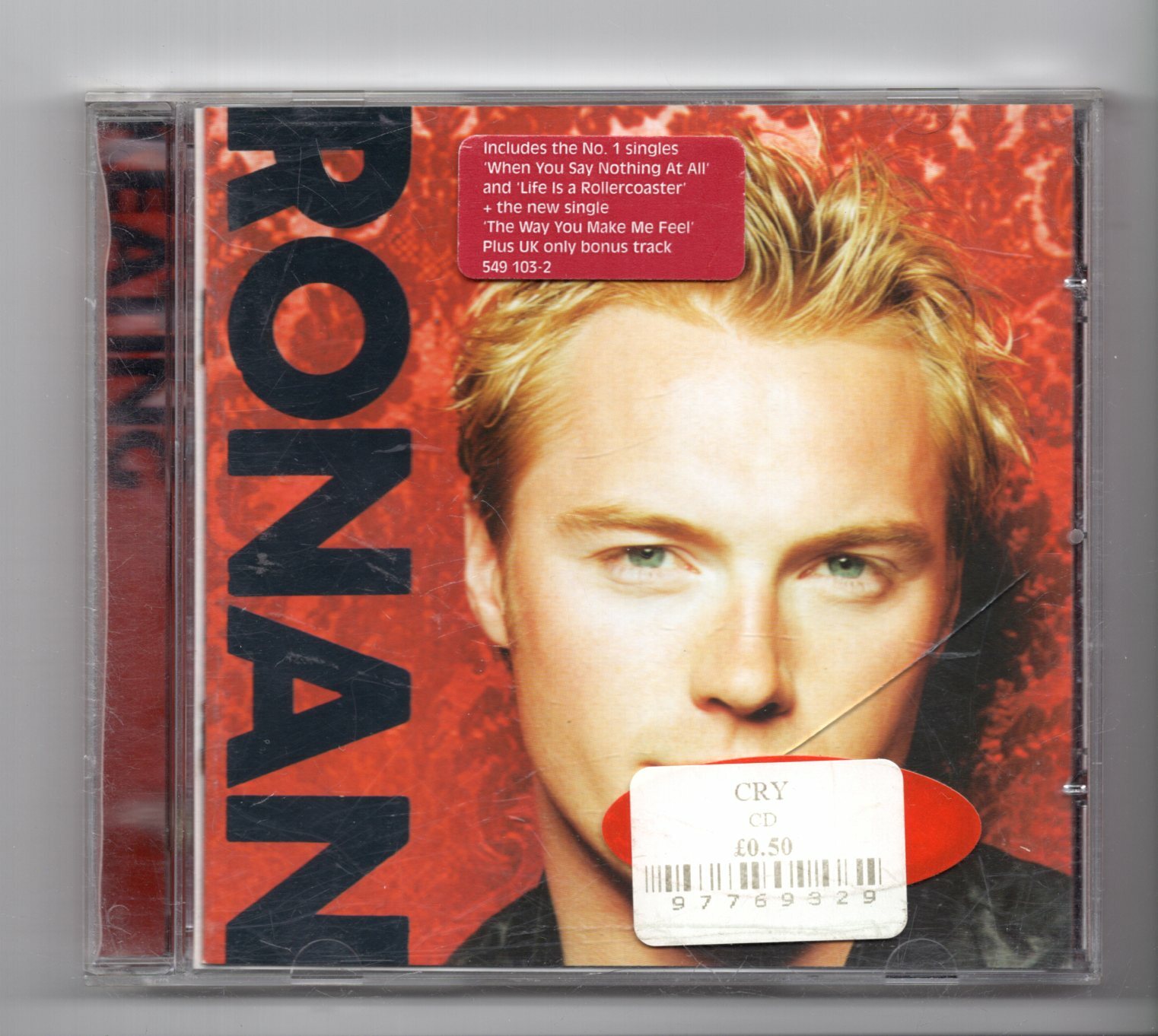 (JT92) Ronan Keating, Ronan - 2000 CD