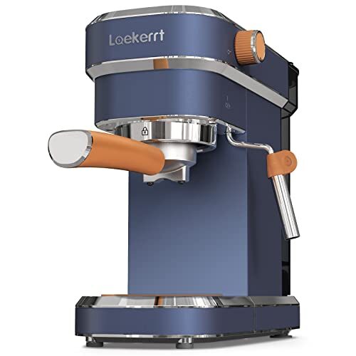 Laekerrt 20 Bar Espresso Maker CMEP01 with Milk Frother Steamer, Coffee
