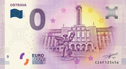 Billet 0 Euro --- TCH CZAF 2019-1 - Ostrava - Afbeelding 1 van 1