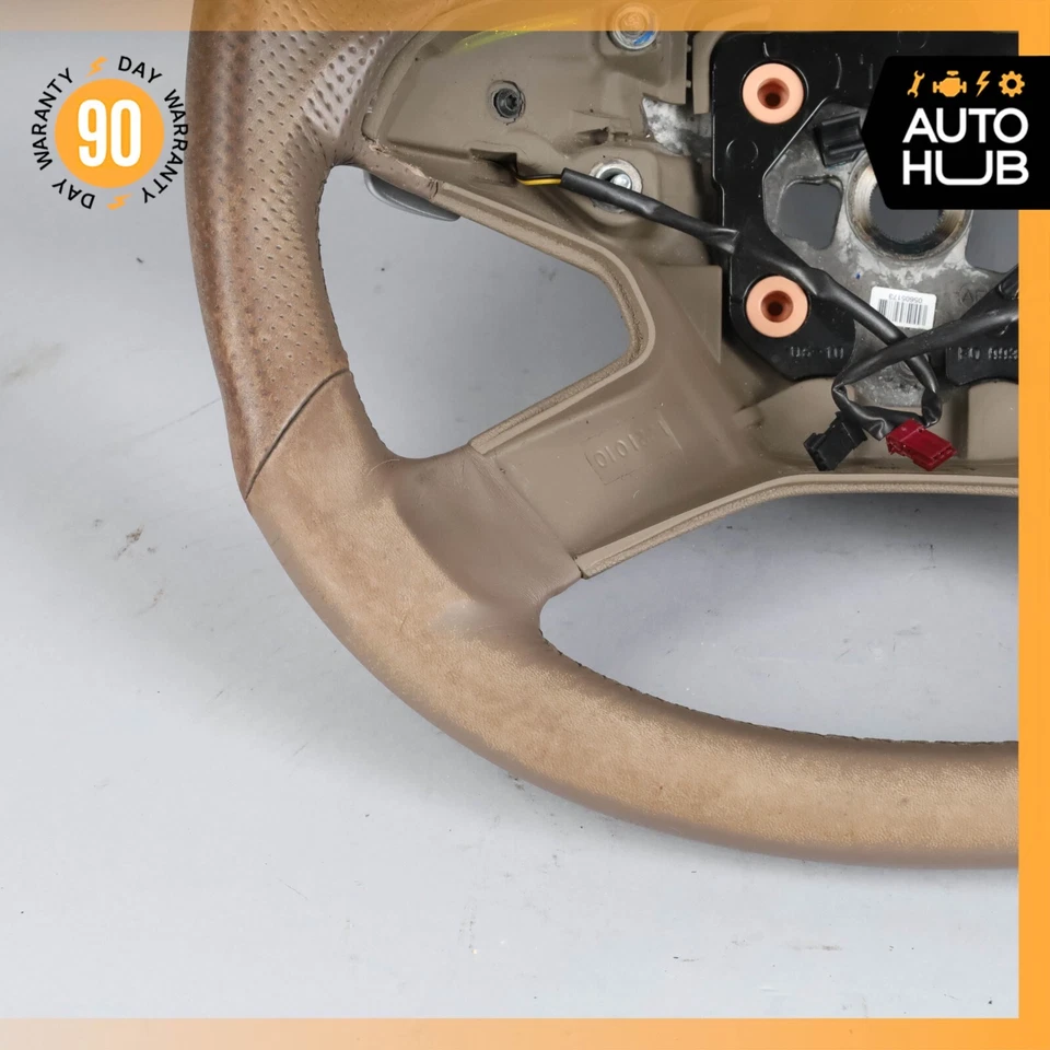 09-11 Volante Mercedes W164 ML63 AMG con palancas de cambio marrón OEM Foto 4 de 4