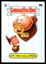 Garbage Pail Kids Book worms 2022 #88a Off-the Wall Paul NM